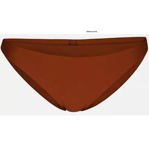Hurley Women's Quick Dry Compression Solid Bikini Bottom sz L - Picture 1 of 3